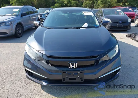 2020 Honda Civic Lx z USA, uszkodzony, nr VIN 19XFC2F62LE024451